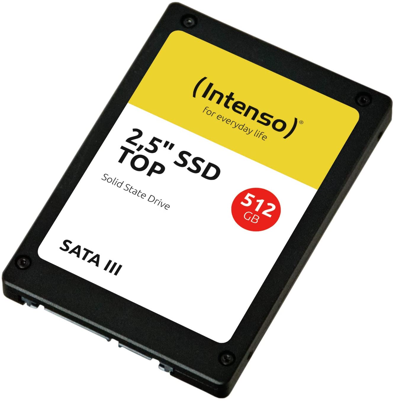 Intenso SSD Interno SATA3 512Gb, 2.5", Nero